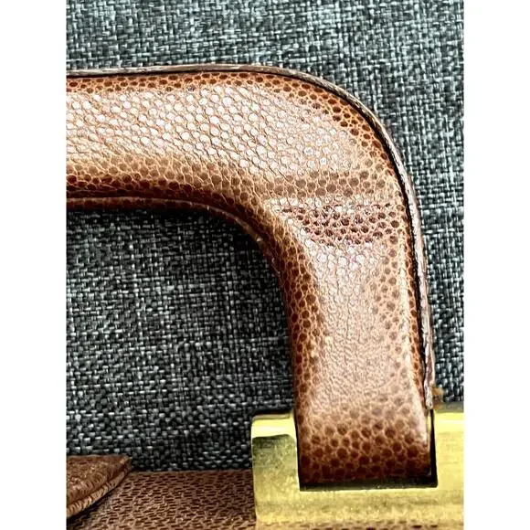 Giorgio Beverly Hills Pebbled Leather Clutch with Key Ring - Picture 7 of 9